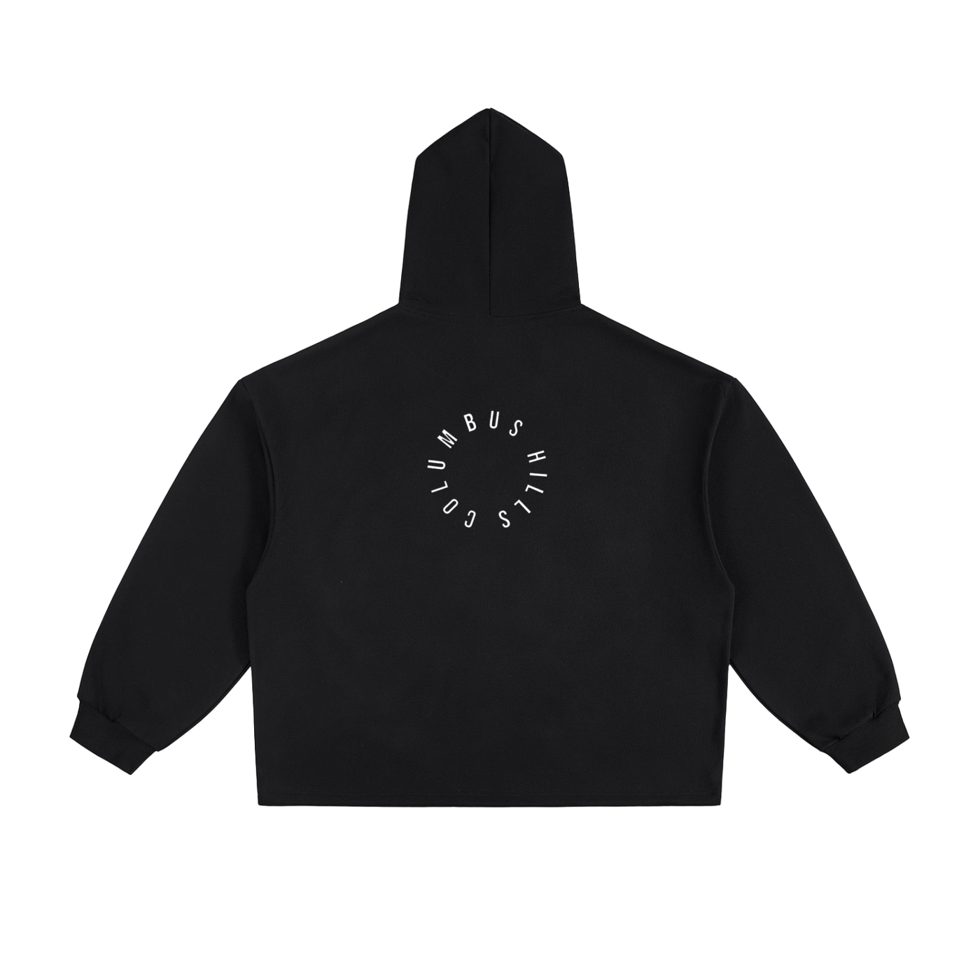 Bonfire Warmth Essential Heavyweight Oversized Drawstring Hem Hoodie