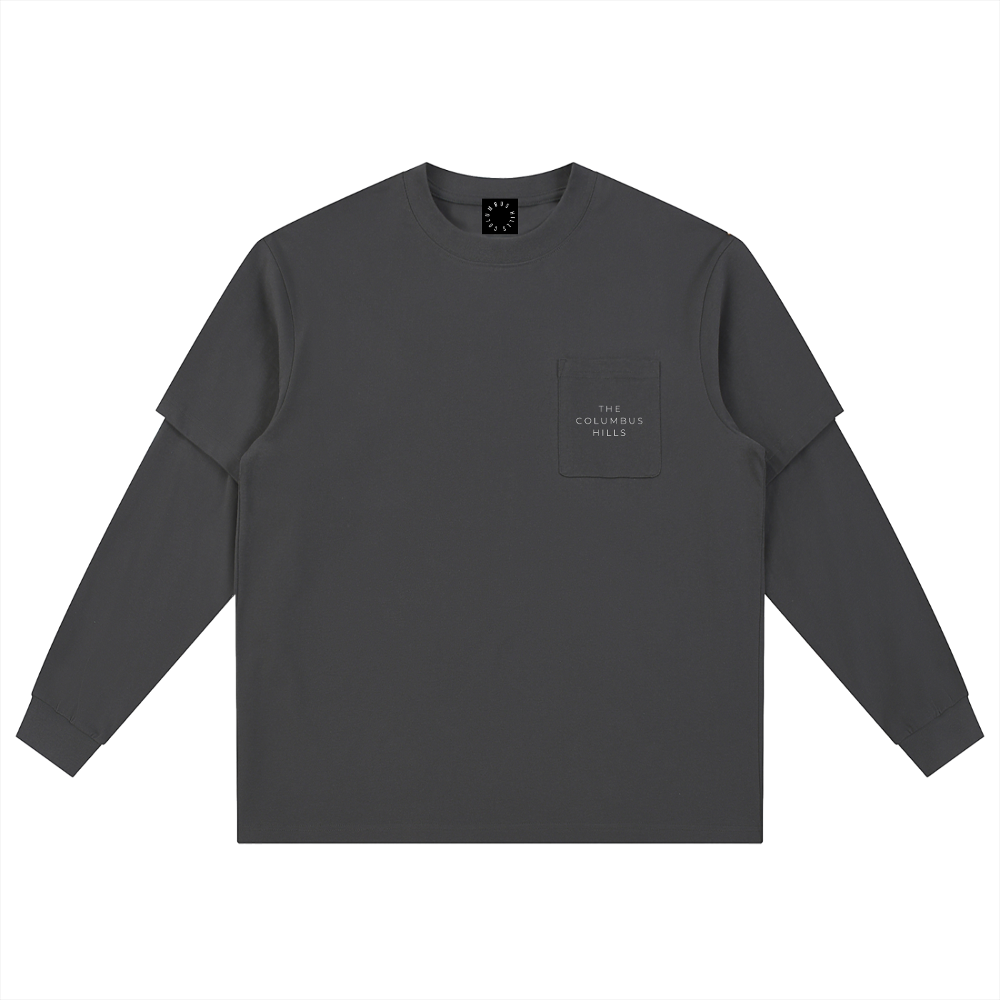 “Office personnel” Layered Long Sleeve Tee
