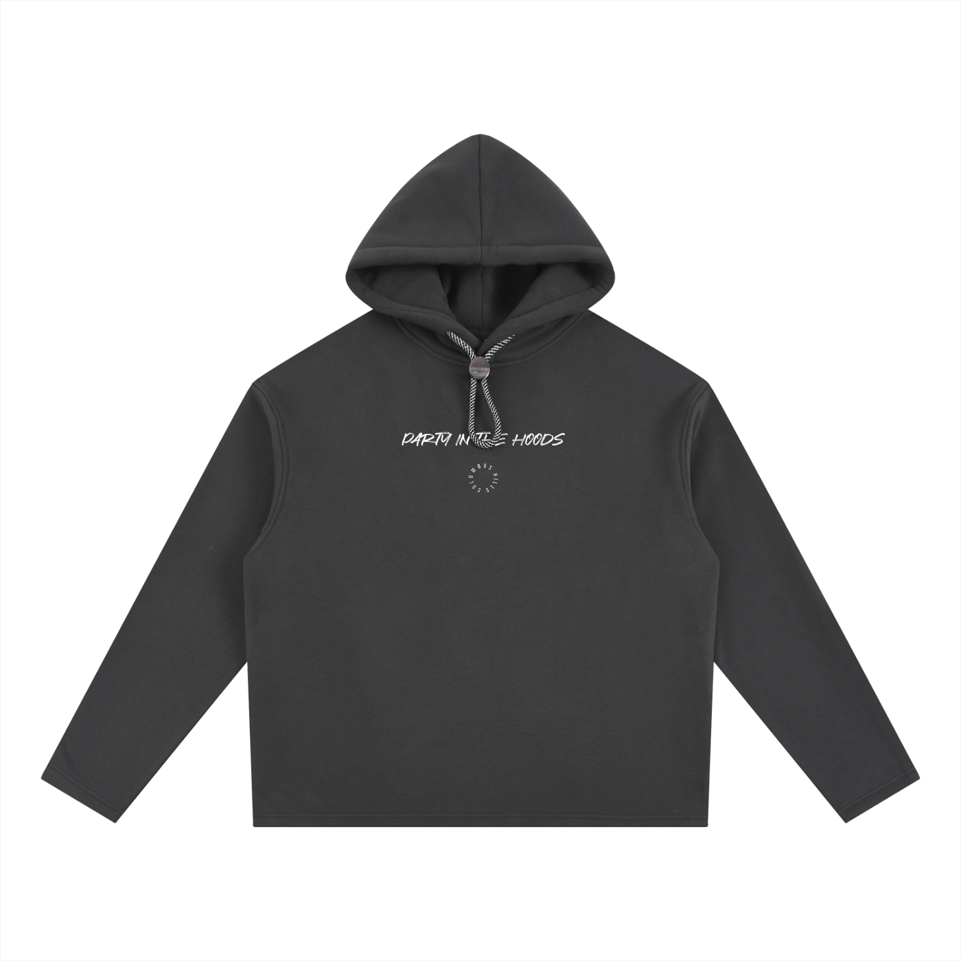 Executive Style Party in the hoods Oversized Fleece Hoodie 🖇️📂📦