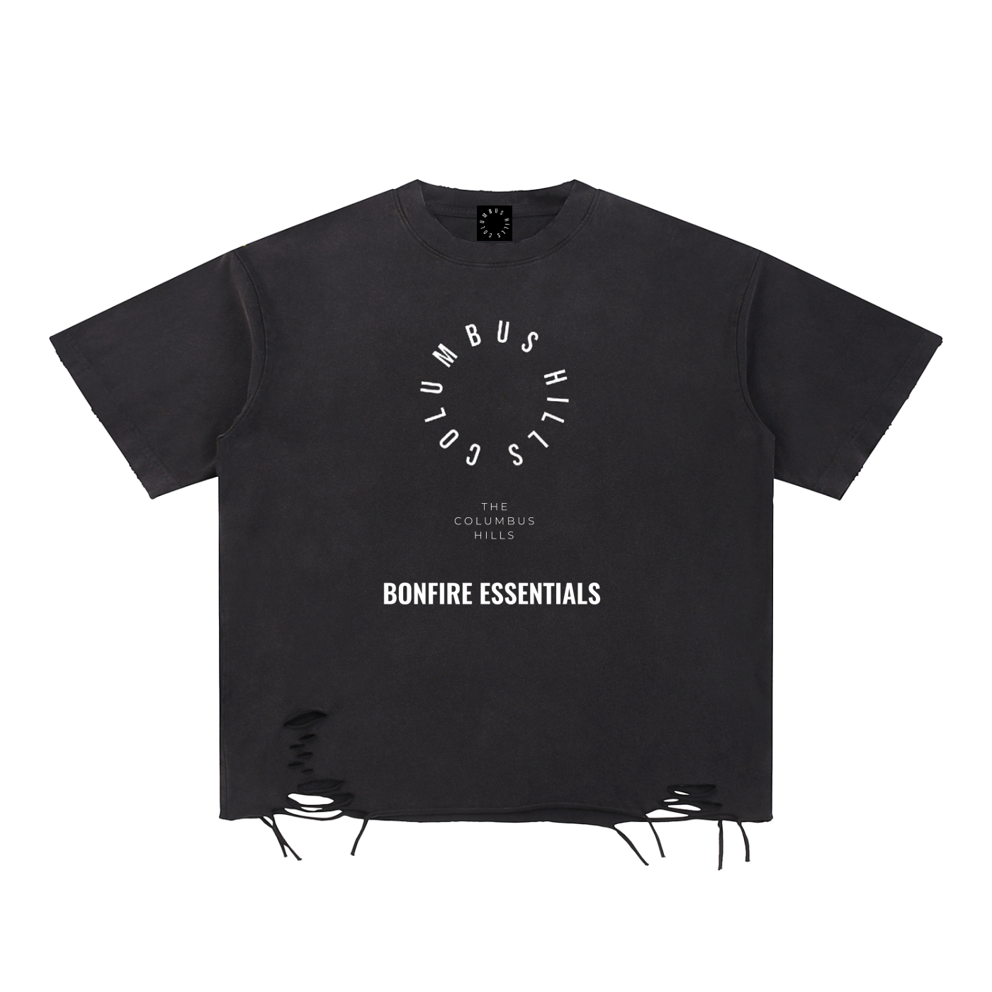 Bonfire Essential Raw-Hem T-Shirt
