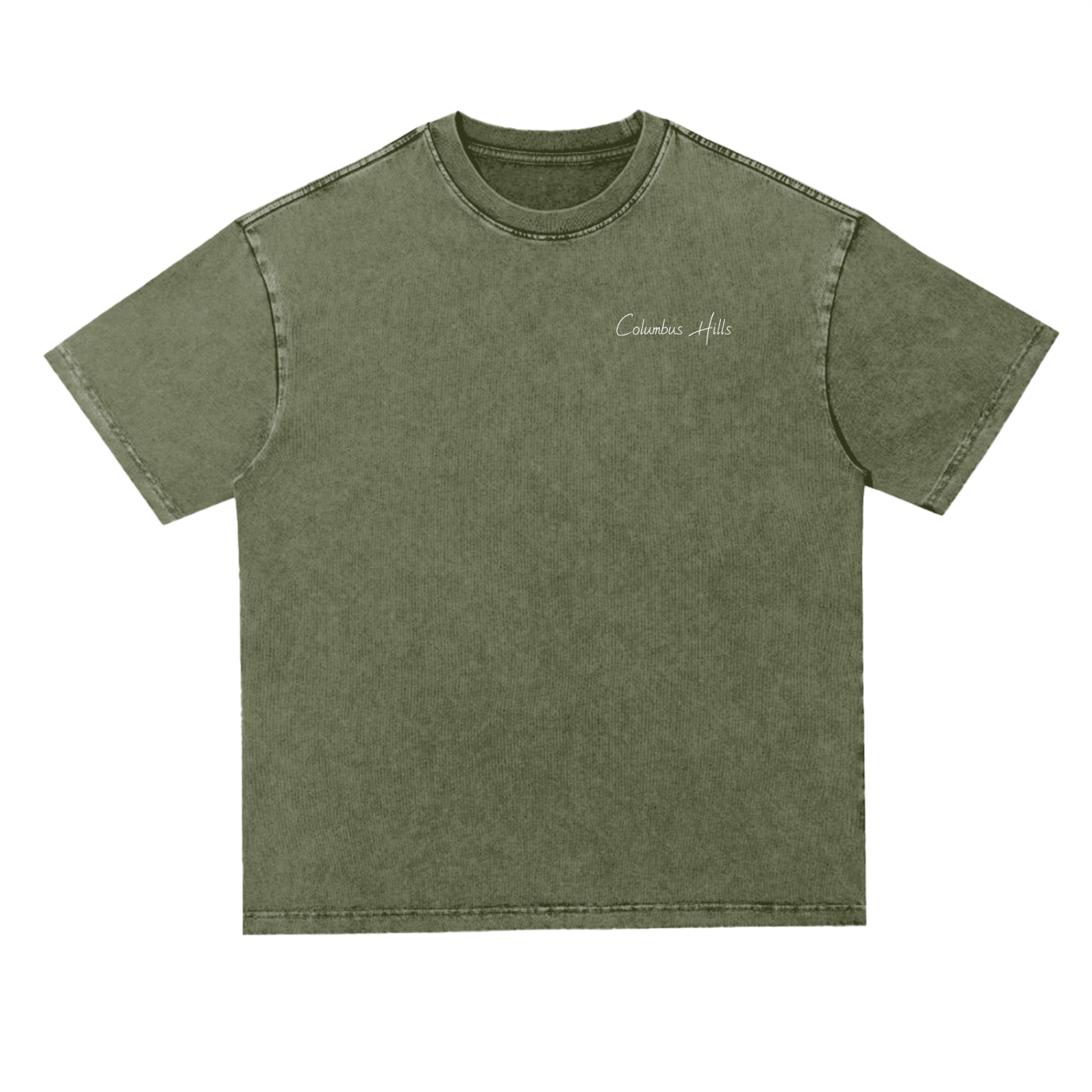 Pine jet scan Acid Wash Tee - 300 GSM