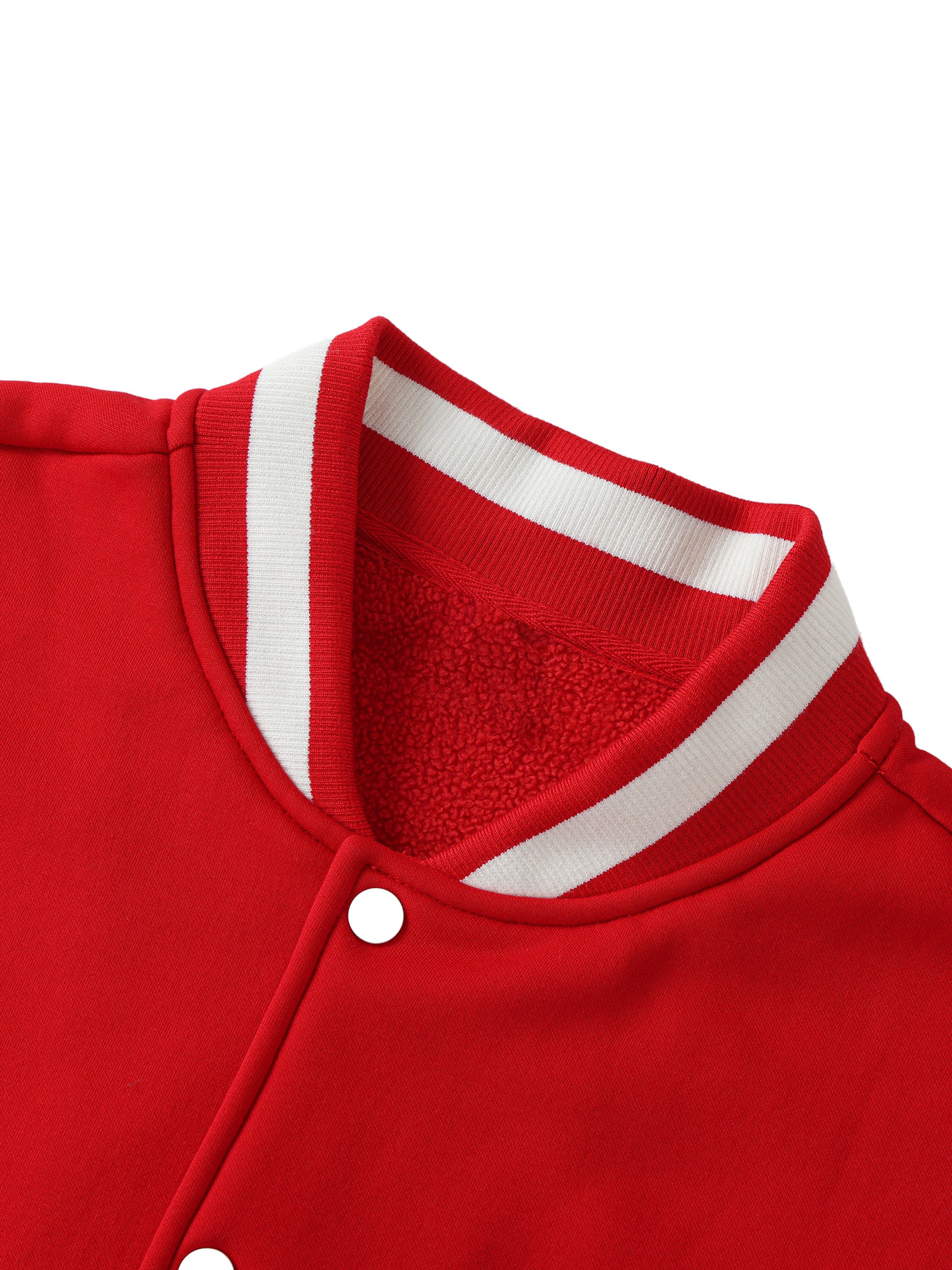 Sending Love Fleeced Varsity Jacket 💌