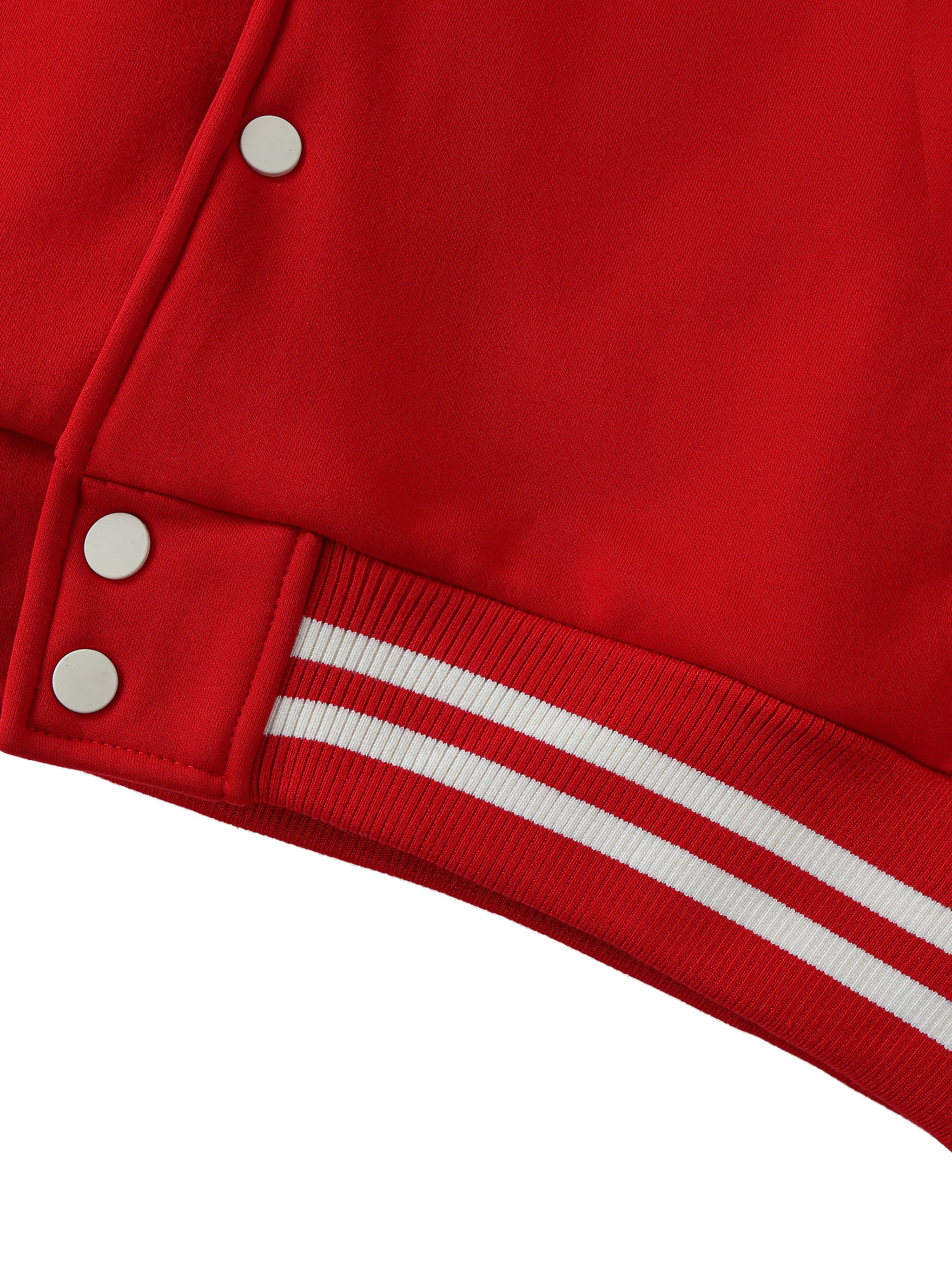 Sending Love Fleeced Varsity Jacket 💌