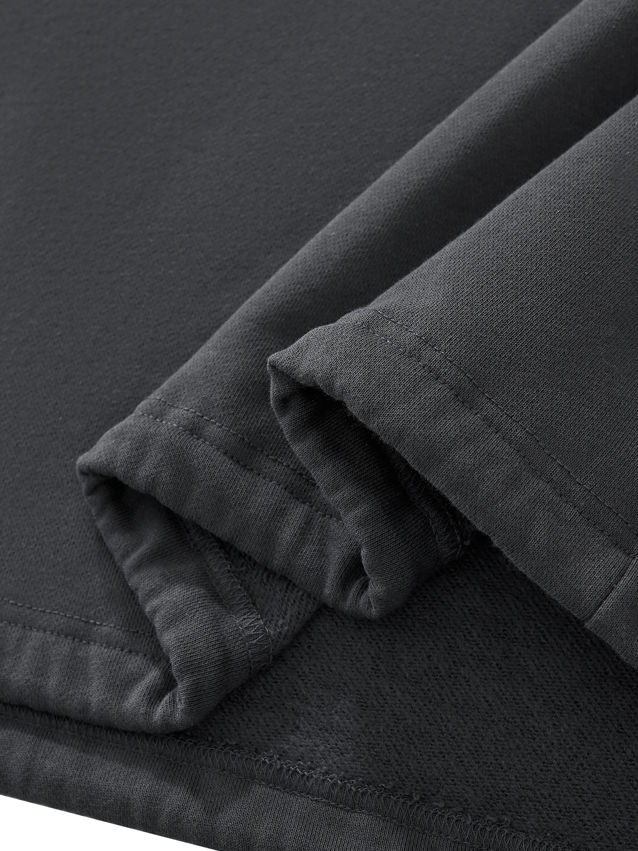 Bonfire Warmth Essential Heavyweight Oversized Drawstring Hem Hoodie